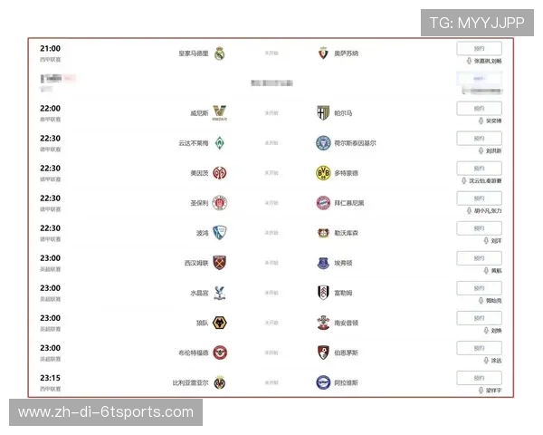 皇马西甲直播高清转播安排与赛程概览